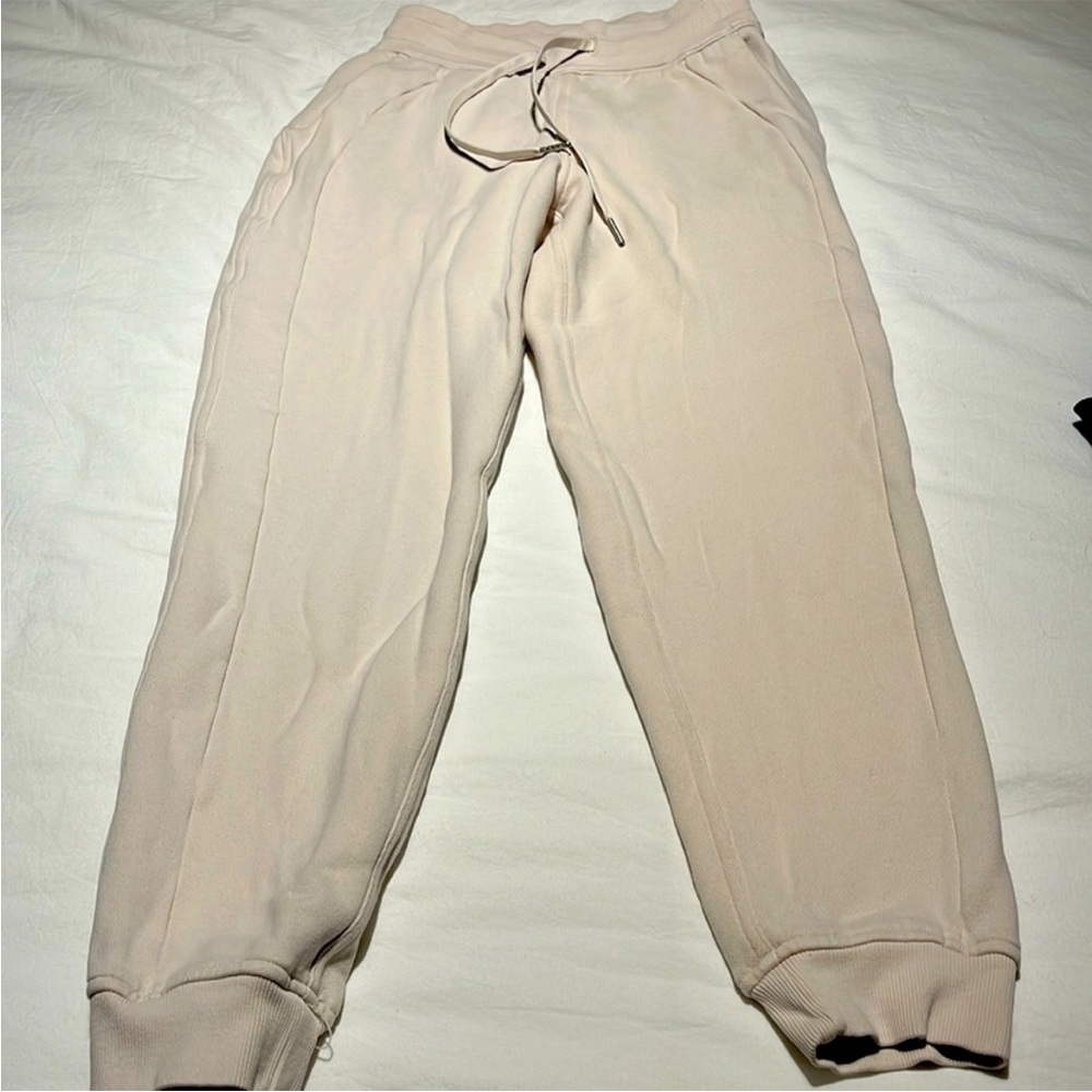 lululemon athletica Cream Track Pants